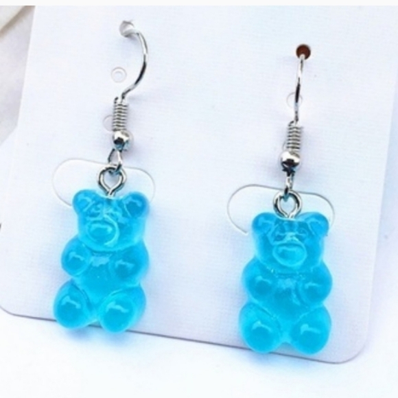 Faux Gummy Bear Earrings - Picture 9 of 10